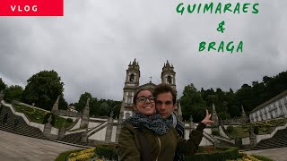 Alla scoperta di Guimaraes, Braga e il Santuario Bom Jesus do Monte || 🌎Vlog Portogallo