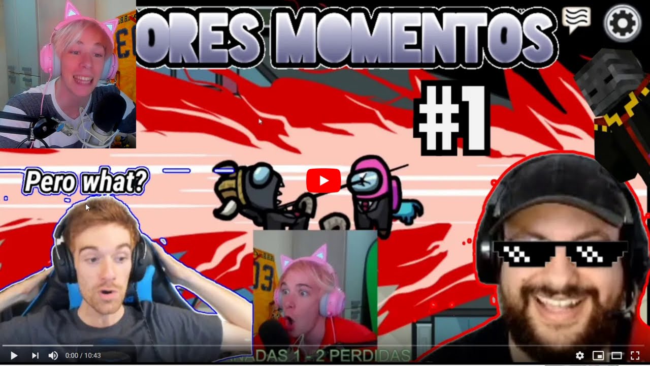 Folagor Reacciona AMONG US MEJORES MOMENTOS FUERA DE CONTEXTO Y FAILS