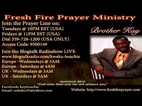 BROTHER KAY PRAYER LINE: YOU DEVIL GO AWAY FROM ME GOD WILL TROUBLE YOUR TROUBLE