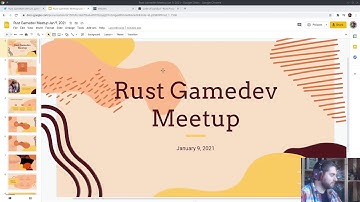 Rust Gamedev Meetup #1: January 2021