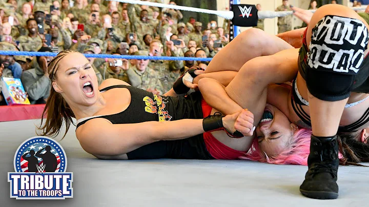 Rousey & Natalya vs. Jax & Tamina vs. Morgan & Log...