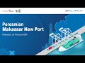 Peresmian makassar new port oleh presiden republik indonesia