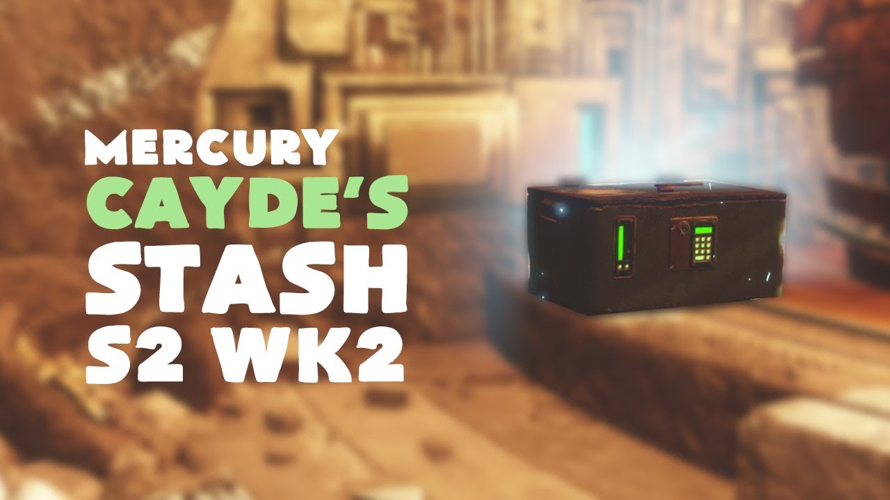 ALL Cayde's Stash Chests Mercury Locations | Destiny 2 (Curse of Osiris) - YouTube