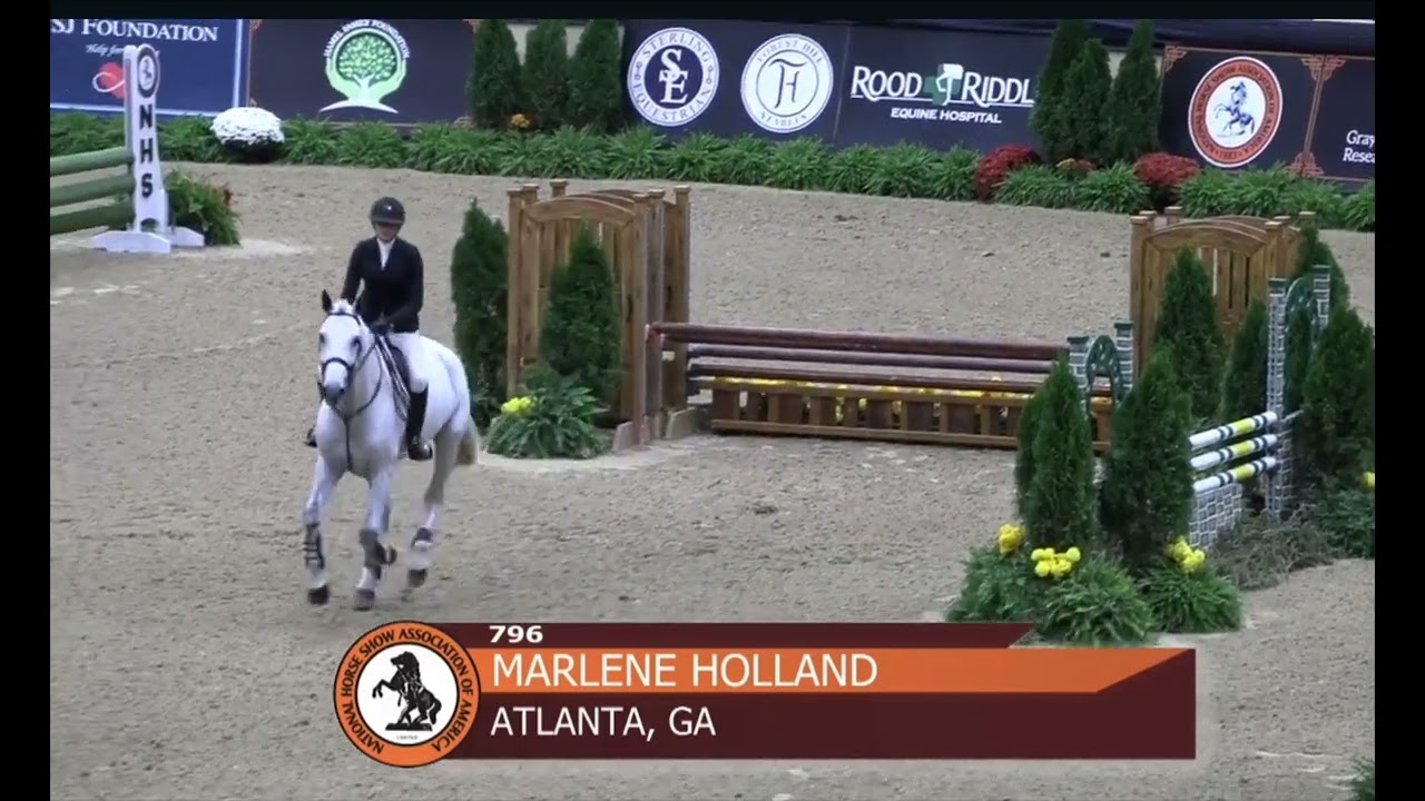 16-17 Nation horse show EQ 2nd Place O/F