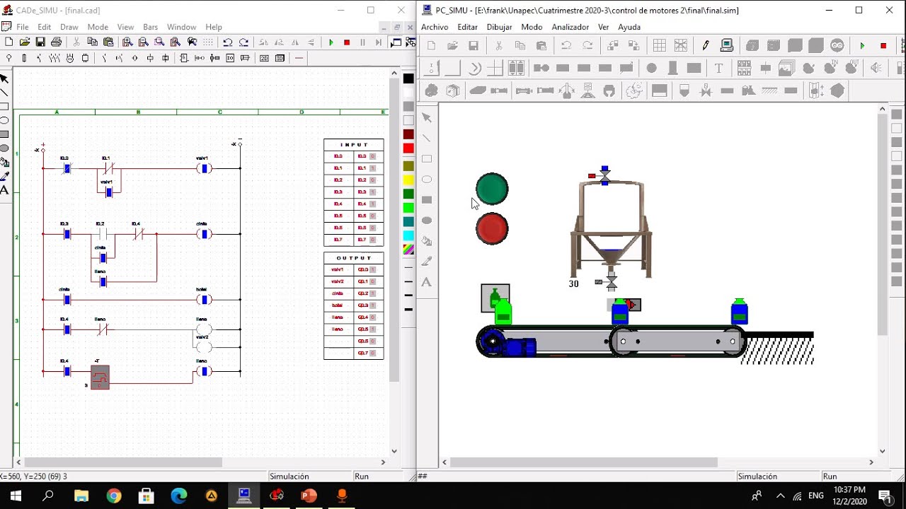 Como hacer un llenador de botellas temporizado (Cade simu, PC simu)