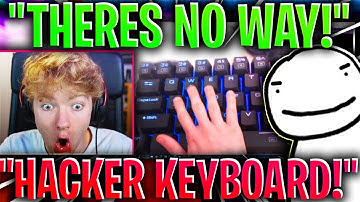 Tommyinnit REVEALS HIS NEW HACKING KEYBOARD! (Dream SMP)