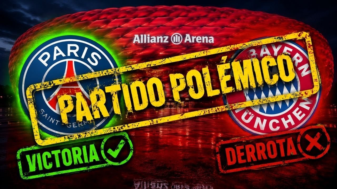 PSG ELIMINA AL BAYERN MÚNICH DE LA CHAMPIONS LEAGUE - YouTube