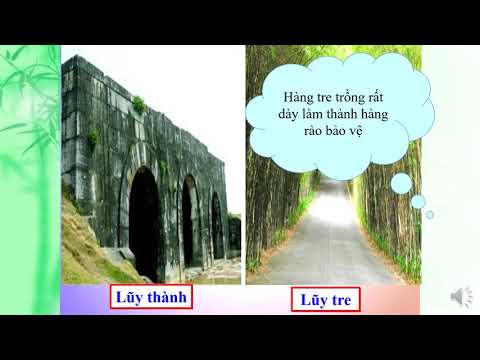 Tập đọc 4 Tuần 4 Tre Việt Nam