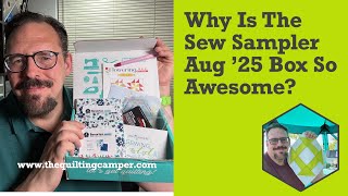 Find Out Why The August '25 Sew Sampler from Fat Quarter Shop is so Awesome! - The Quilting Camper