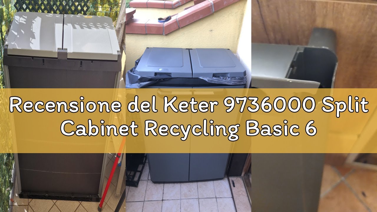 KETER - Afvalscheidingssystemen / Afval & Recycling