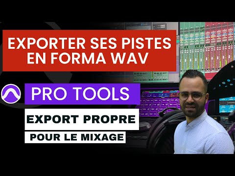 Vidéo: Comment exporter un projet dans Pro Tools ?