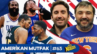 Harden-Kyrie Düellosu Brunson Embiid Suns Lakers I Kaan Kural-İnan Özdemir Amerikan Mutfak B63