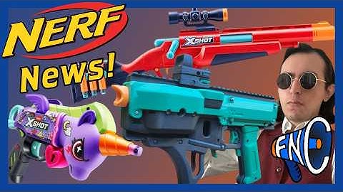#67 | X-Shot LEAKS! Dartzone Mods! New 130 Motors, & MORE NERF NEWS! | Foam News Collective