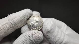 Lot 1751 Russia Grivennik 1744 Overdate Error