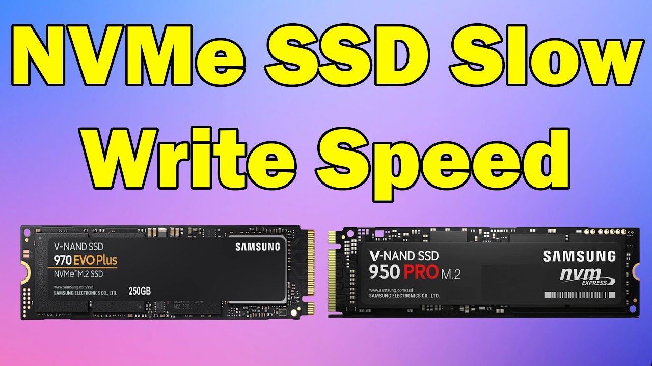 How To Fix NVMe SSD Slow Write Speed Issue Windows 11 Or 10 YouTube How To Fix NVMe SSD Slow Write Speed Issue Windows 11 Or 10 YouTube