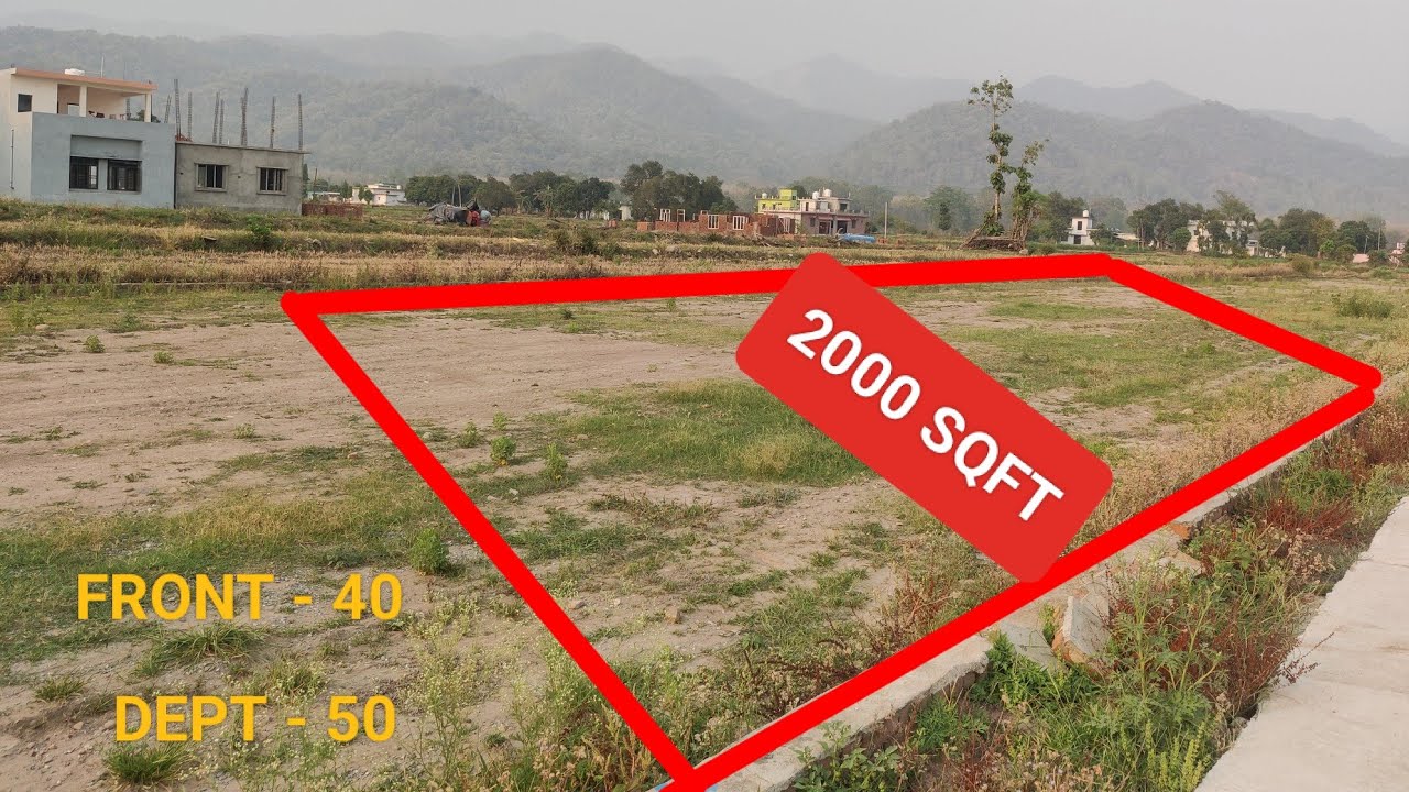 2000SQFT NAYAGAON , GAULAPAR 20FT ROAD BEAUTIFUL HILL VIEW