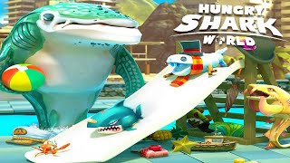 Hungry Shark World - Shark Slide