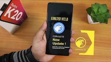 CorvusOS V13.0 On Redmi K20 Pro! [23/01/2021 Build]