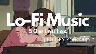 Lo-Fi musics 50minutes - Study, Relaxing, Rest, Sleep, Comfort
