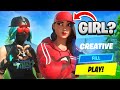 I got a Fortnite Girlfriend... (she is sus)