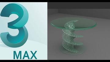 How To Make Glass Table In 3ds Max |3ds Max 2022 v-ray5 | glass table modeling with v-ray rendering