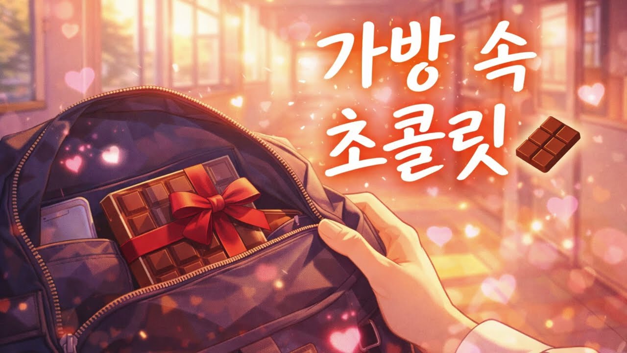 가방 속 초콜릿 🍫 | Sweet High School Crush Song
