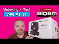 Unboxing test  lyre spot ms60 algam lighting  projet kit 1