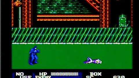Batman Returns (NES Intro and Gameplay Preview)