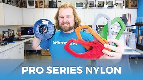 MatterHackers New PRO Series Nylon // Colorful Nylon 3D Filament