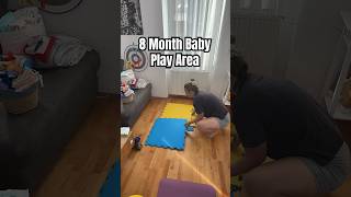 8 Month Baby Play Area Setup | Safe Space for Crawling &amp; Movement