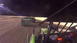 Mod lite in car camera Blake Wilson Heat Race Greenville, Mississippi 9-9-2017
