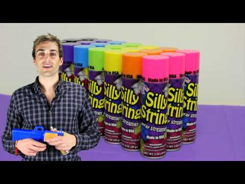 How To Use The Party String Gun