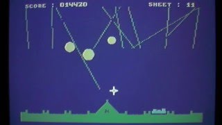 Let's Compare: Missile Command (Atari 2600/800XL/ C64/Atari ST)