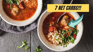 Keto Mexican Inspired Meatball Soup Information