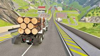 Crazy Bus and Truck Crashes #86 - BeamNG.Drive screenshot 2