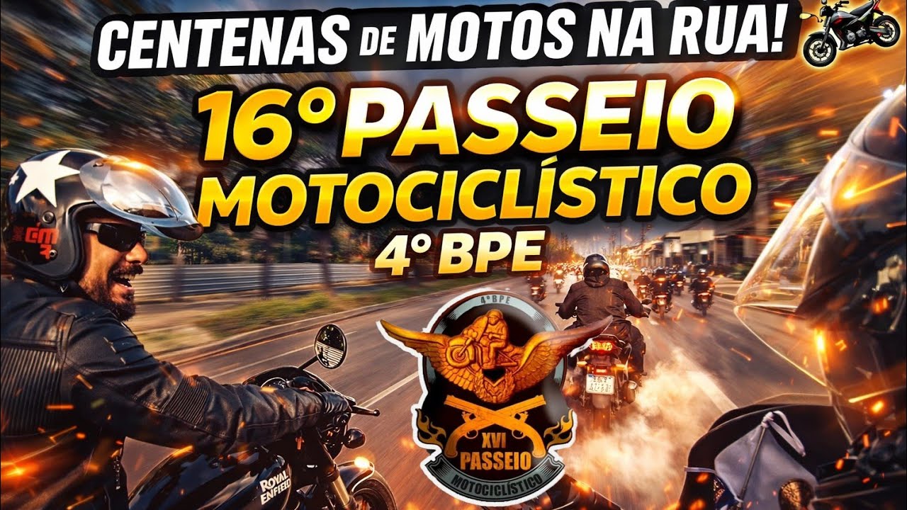 16° PASSEIO MOTOCICLÍSTICO DO 4°BPE, SOFRI UM PEQUENO ACIDENTE MAS CHEGUEI NO MONTE GUARARAPES.