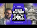 3 Minute Government Contractor Brief: DoD VOSB Opportunities, Notary Rule Changes, &amp; FY27 Priorities