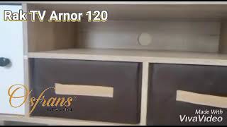 Rak TV Arnor 120 - Sonoma Oak - TV ARNOR 120