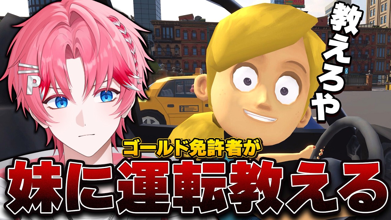 今SNSで話題の妹の運転にイラつく神ゲー【STPR/パルオ】