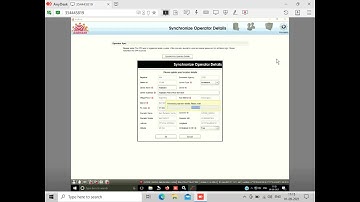 Solution Failed to sync operator details due to network issue-system made to sync after 10 days