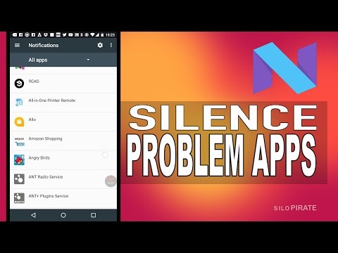 Android 7 Tutorial How To: Control how apps show notifications