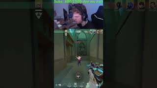 PRIME ENVY Demon1 1v5 with deadlock  #valorant #valorantclutchmoments #valorantclips