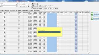 Schedule Setting+Add employee  in fingerprint soft screenshot 2