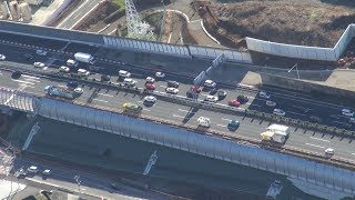 列島、年末の帰省ラッシュ 高速道は早朝から混雑