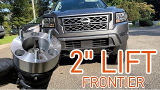 2023 Nissan Frontier lift in 5 minutes