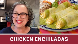 Subscribe here: http://bit.ly/lqthyw this chicken enchilada casserole
is made with tomatillo salsa or verde instead of the typical red
sauce. it ver...