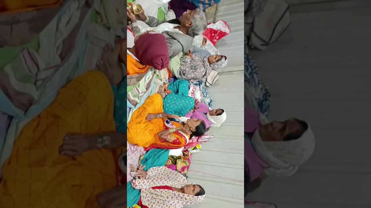 भवानी  ता . किनवट येथे भजन आनंद सदगुरू सर्वाशी आधारू