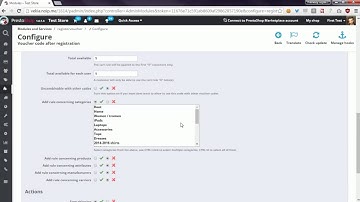 [3] conditions - advanced voucher configuration in PrestaShop