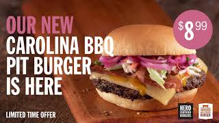 Carolina BBQ Pit Burger | Hero Certified Burgers