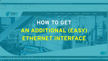 DAVE Embedded Systems / HOW TO - How to get an additional (easy) ethernet interface